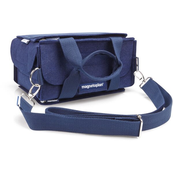 MAGNETOPLAN Sac de présentation ecoAware 11123 bleu, feutre, acc. incl.