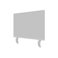 MAGNETOPLAN Tischtrennwand VarioPin 1108018 pink 800x500mm