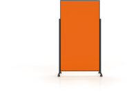 MAGNETOPLAN Design-Moderatorentafel VP 1181244 orange, Filz 1000x1800mm