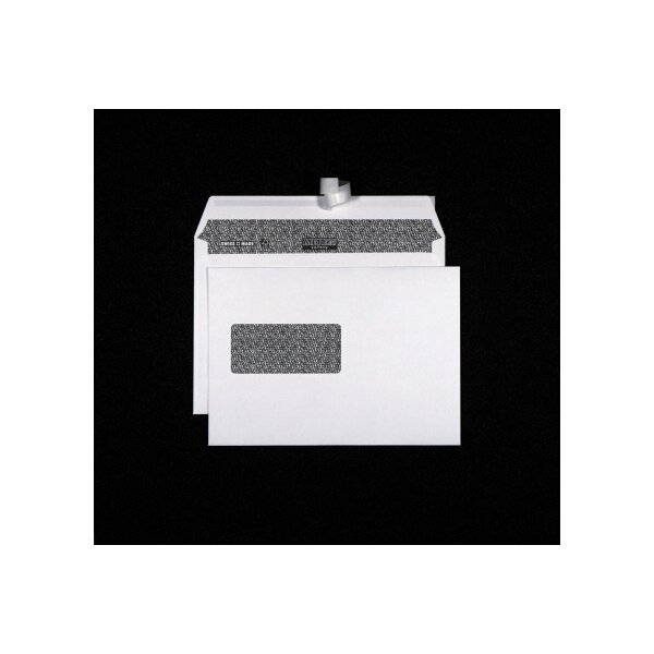 METTLER Couvert Fenster links C5 8065-SAVETY 100g, ultraweiss 500 Stk.