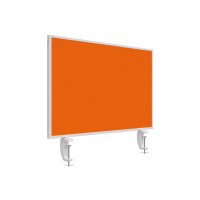 MAGNETOPLAN Tischtrennwand VarioPin 1108044 orange 800x500mm