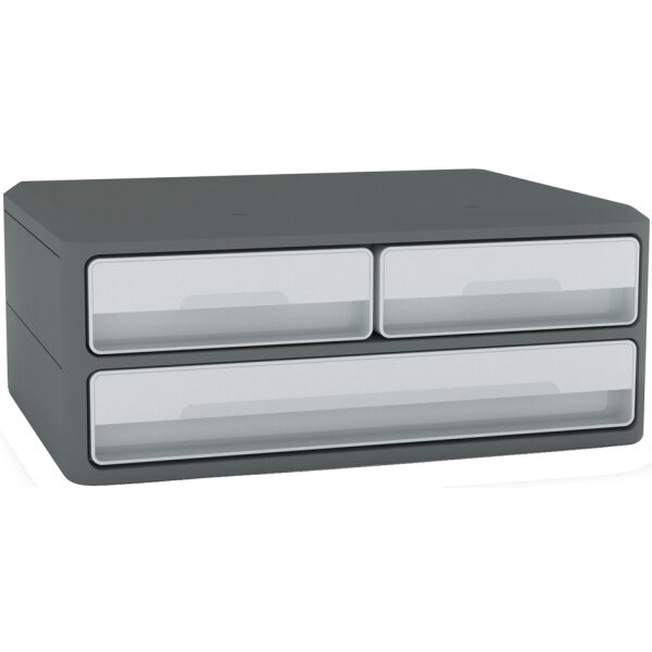 CEP Module de rangement/support décran MoovUp, 2 tiroirs