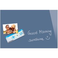 Be!Board Tableau magnétique en verre (L)600x(H)400 mm, blanc