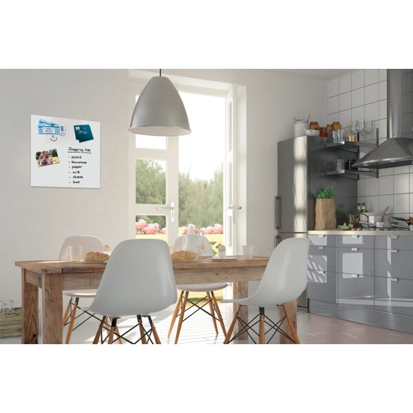 Be!Board Tableau magnétique en verre (L)450x(H)450 mm,violet