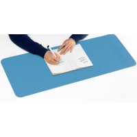 sigel Sous-main, similicuir, enroulable, bleu/vert