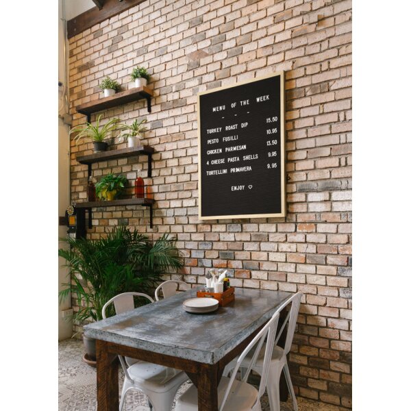 Securit Panneau mural LETTER BOARD, 400 x 600 mm