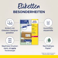 AVERY Zweckform Etiquette dexpédition, ultra blanc