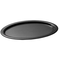 APS Plateau de service CAFE, ovale, noir