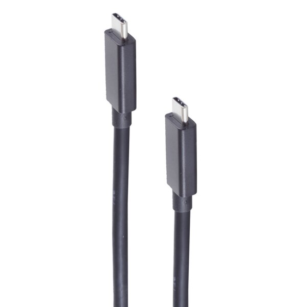 shiverpeaks Câble USB 4.0 BASIC-S, fiches mâles USB-C-USB-C
