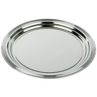 APS Plat de service CLASSIC, diamètre: 350 mm, argent