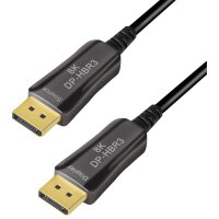 LogiLink Câble de fibre optique hybride Display...