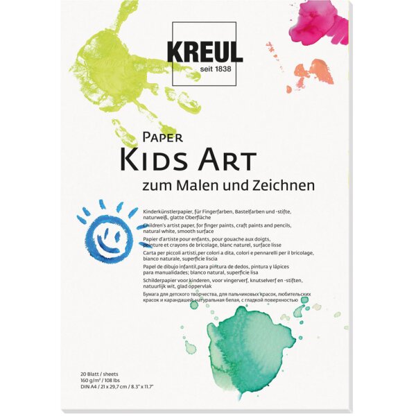 KREUL Kinderkünstlerpapier "Paper Kids Art", DIN A4