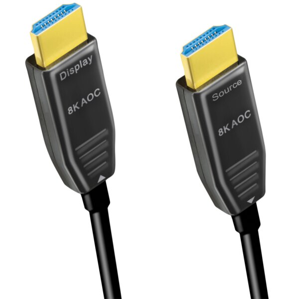 LogiLink Câble de fibre optique hybride HDMI AOC, 20 m