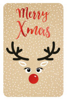 SUSY CARD Weihnachts-Postkarte "Elch"