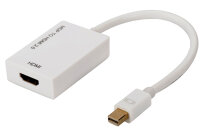 DIGITUS Adaptateur Mini DisplayPort, mdP - HDMI, blanc