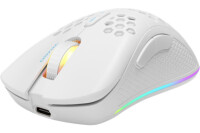 DELTACO Lightweight Gaming Mouse,RGB GAM-120-W Wireless, White, WM80