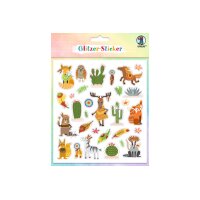 URSUS Glitzer-Sticker FUN Mot. 04 59540004F 156 sticker