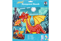 URSUS Moosgummi Mosaik 8420016 Glitter Drache 25x25cm