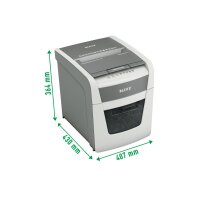 LEITZ Aktenvernichter IQ AF 80352000 Small Office 50,...