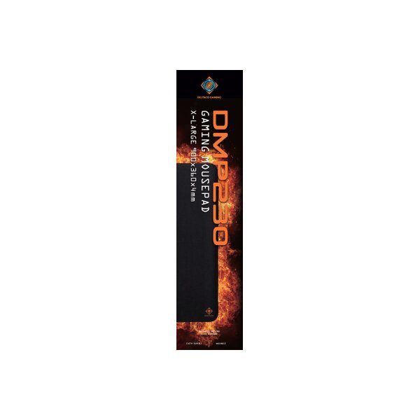 DELTACO Extrabred Gaming Mousepad GAM-006 900 mm,Black, DMP230