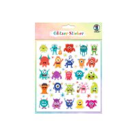 URSUS Glitzer-Sticker FUN Mot. 05 59540005F 150 sticker