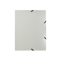 KOLMA Gummizugmappe Bliss A4 11.078.07 silber