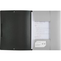 KOLMA Gummizugmappe Bliss A4 11.078.07 silber