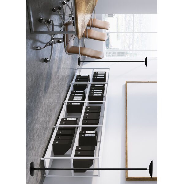 UNiLUX LED-Deckenfluter FIRST, schwarz