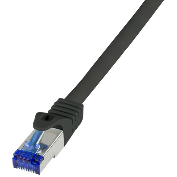 LogiLink Patchkabel Ultraflex, Kat.6A, S FTP, 20 m, grau