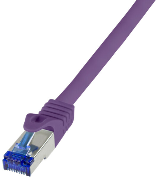 LogiLink Câble patch Ultraflex, Cat.6A, S/FTP, 7,5 m, vert