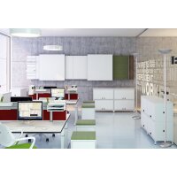 UNiLUX LED-Deckenfluter DELY 2.0, dimmbar, metallgrau