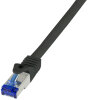 LogiLink Câble patch Ultraflex, Cat.6A, S/FTP, 1,0 m, noir