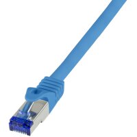 LogiLink Patchkabel Ultraflex, Kat.6A, S FTP, 3,0 m, grau