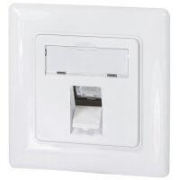 LogiLink Boîtier dencastrement pour module keystone, blanc