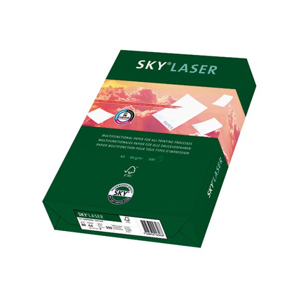 SKY Laser Papier A3 88054785 80g, weiss 500 Blatt
