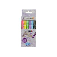 WEDO Marker Gold + Outliner 1-2mm 252700699 Set 6 pcs.