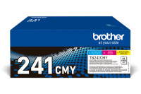 BROTHER Toner Multipack CMY TN-241CMY HL-3140 3170 1400 Seiten