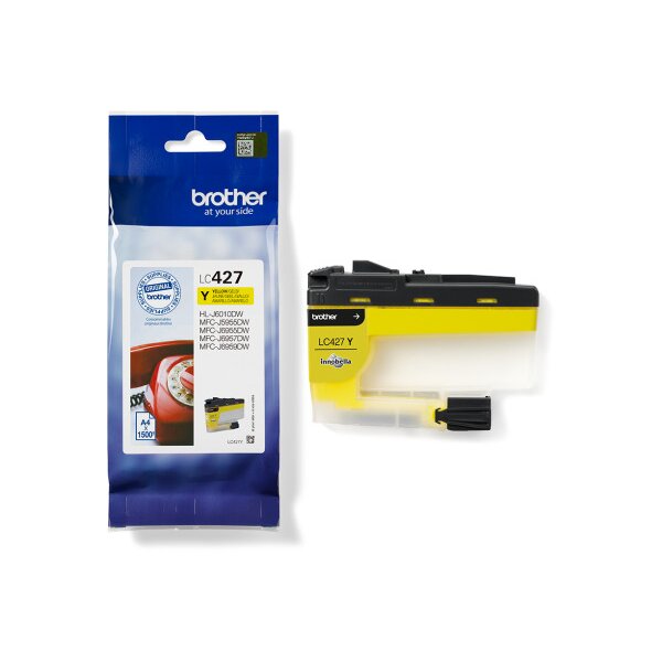 BROTHER Tintenpatrone yellow LC-427Y MFC-J5955 1500 Seiten
