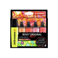 STABILO Textmarker BOSS ARTY 70/5-02-1-20 Couleurs...