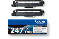 BROTHER Toner HY Twin Pack schwarz TN-247BKTWIN...