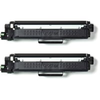 BROTHER Toner HY Twin Pack schwarz TN-247BKTWIN...