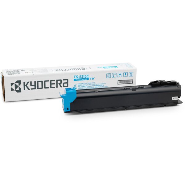 KYOCERA Cartouche toner cyan TK-5315C TASKalfa 408ci 18000 pages