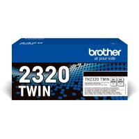 BROTHER Toner Twin Pack black TN-2320TWIN HL-L2340/L2360 2x2600 pages