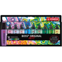 STABILO Textmarker BOSS ARTY 70/10-2-20 Couleurs froides,...