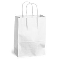 MAILmedia Papier-Tragetasche mit Kordel, 8,7 Liter, braun