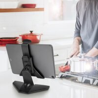 LogiLink Tablet-PC-Ständer, zusammenklappbar, schwarz