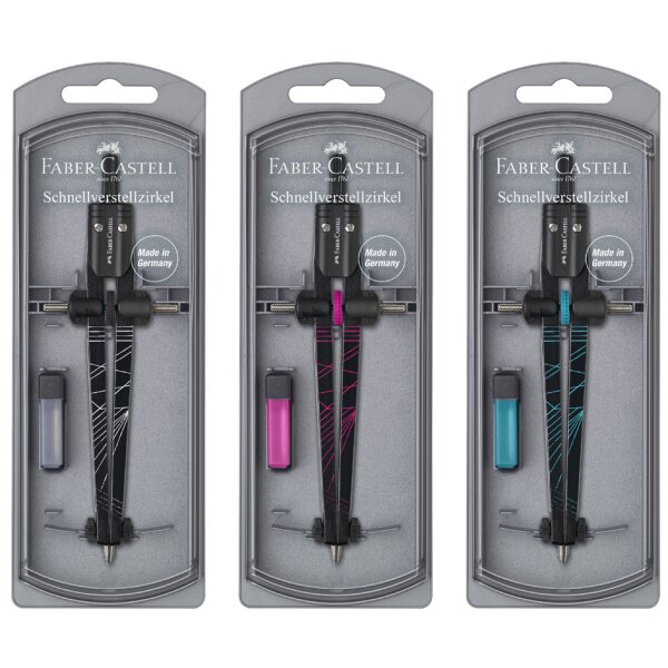 FABER-CASTELL Schnellverstellzirkel TWISTER