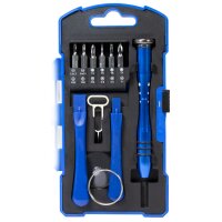 LogiLink Schraubendreher mit 12-teiligem Bit-Satz +...