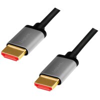 LogiLink Câble HDMI 2.1, fiche mâle A -...