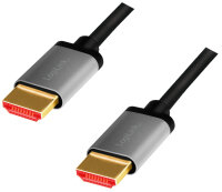 LogiLink Câble HDMI 2.1, fiche mâle A -...